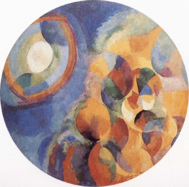 Delaunay, Robert Simulaneous Contrasts Sun and Moon oil painting image